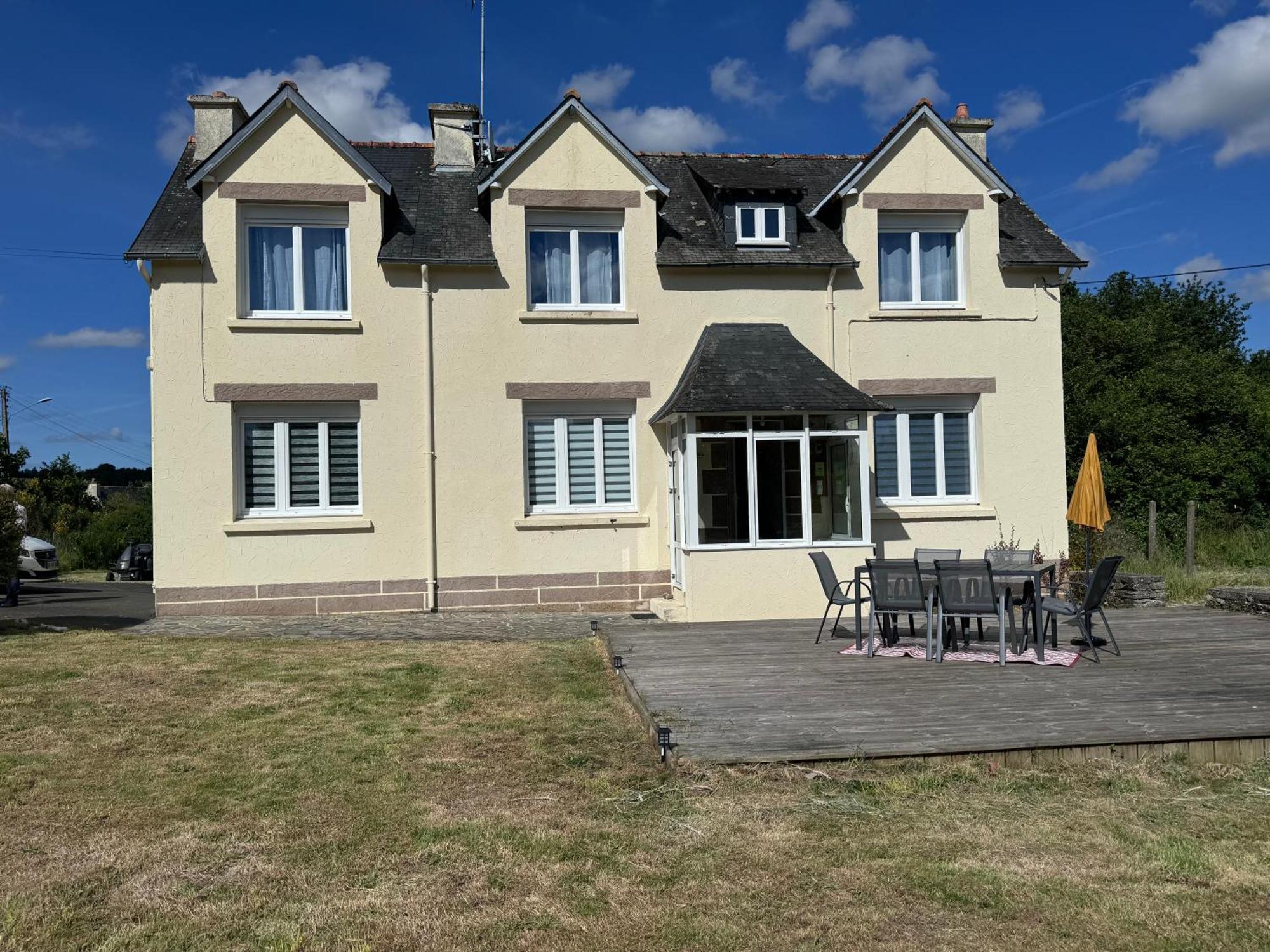 Gite De Kerg'O Cléden-Poher Exterior foto